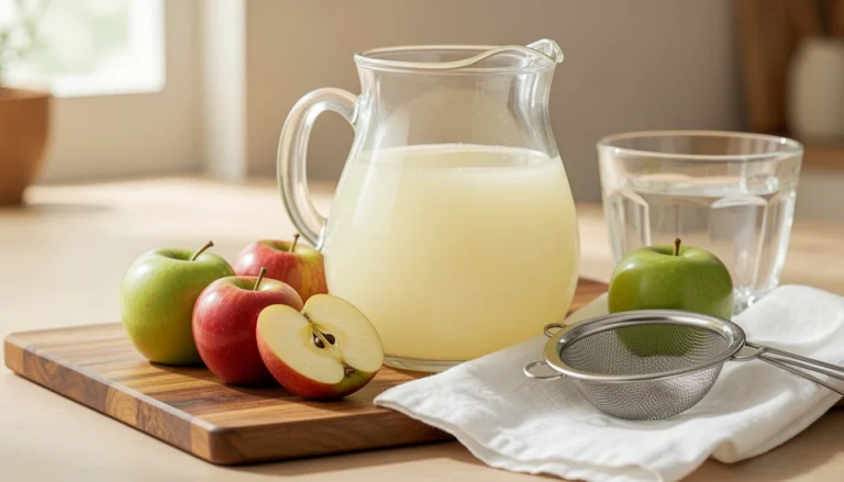 How to Make Apple Juice with Fresh Apples