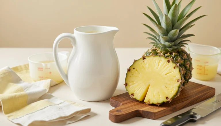 How to Make Pineapple Juice in Minutes